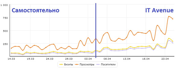 Кейс по Яндекс Директ: Статистика по посетителям сайта