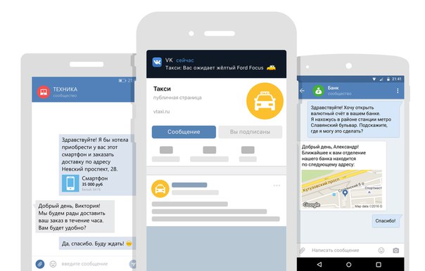Обзор Вконтакте - Сообщения для бизнеса