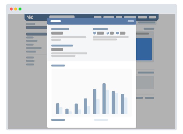 Обзор Вконтакте - Статистика