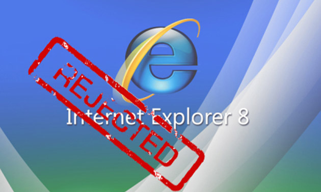 Google сказал Нет Internet Explorer 8
